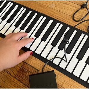 keyboard piano Standard 88 Keys Portable Roll up